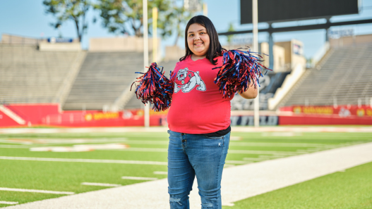 Meet Fresno State Kid Captain Brielle 